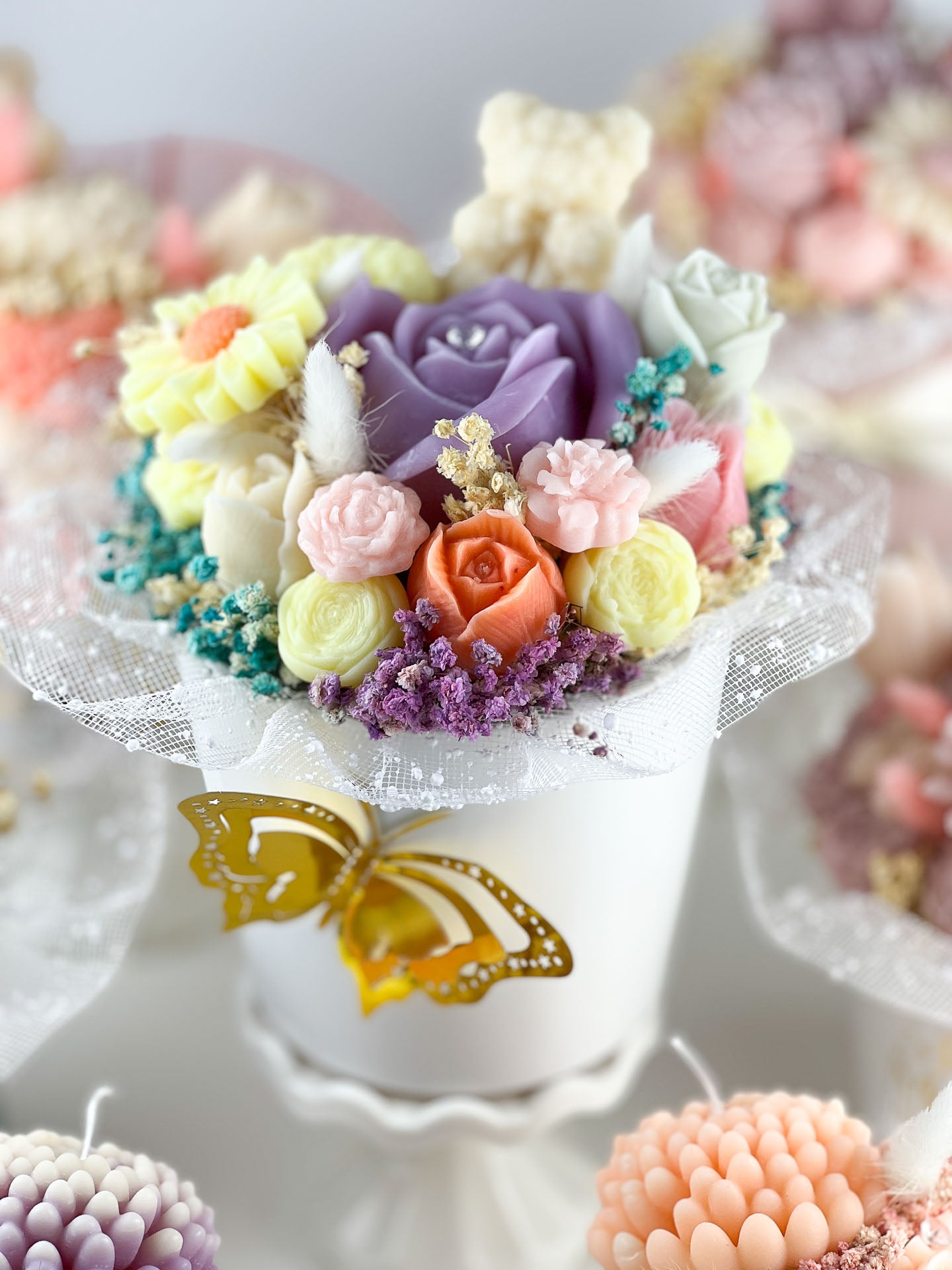 🦋 Butterfly Garden Bloom – XL Bouquet