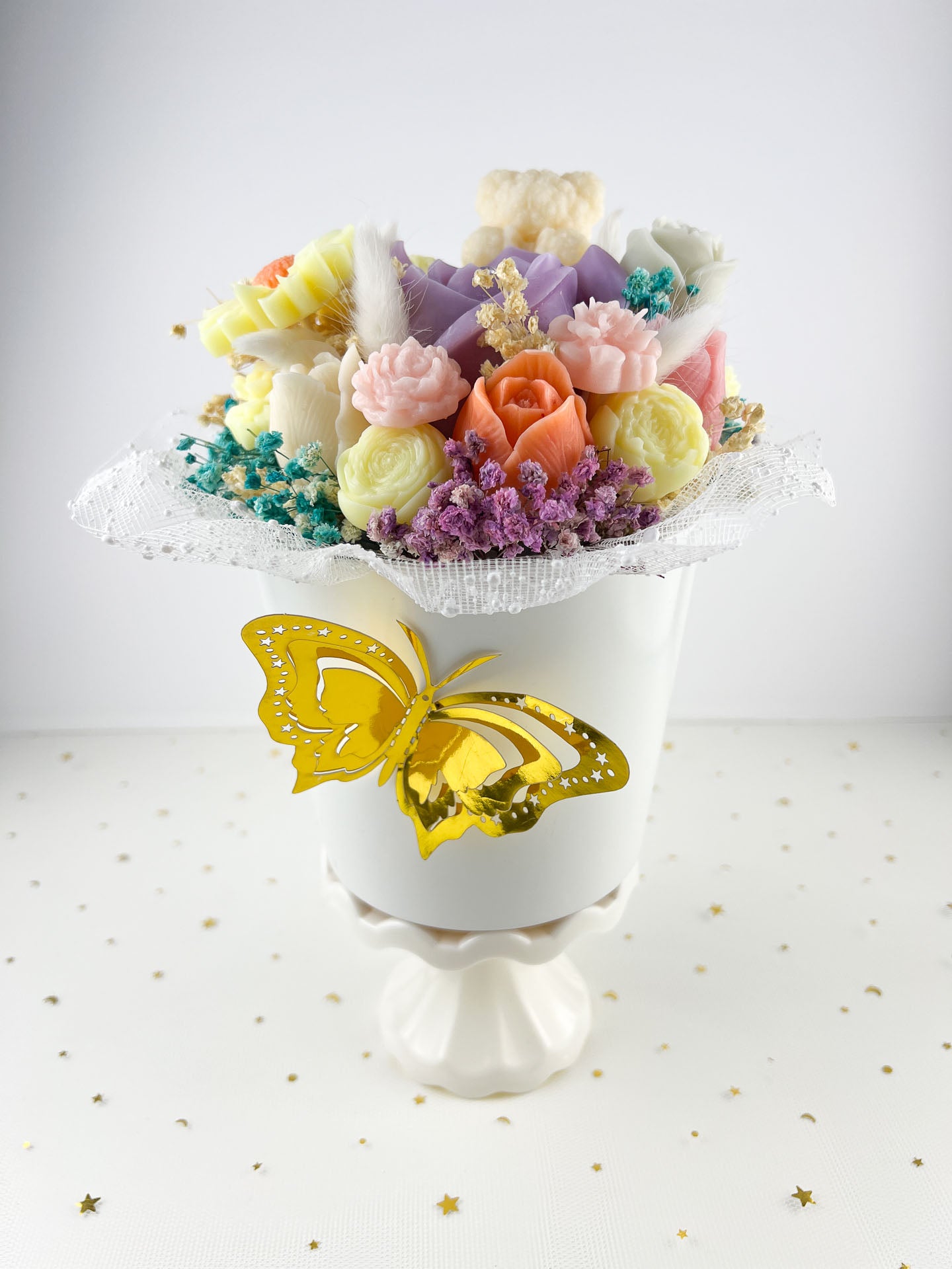 🦋 Butterfly Garden Bloom – XL Bouquet