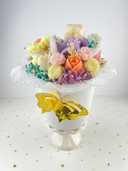 🦋 Butterfly Garden Bloom – XL Bouquet