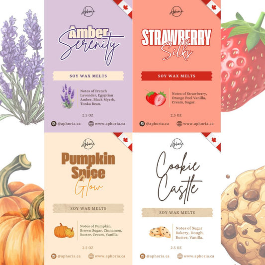 🕯️ Wax Melt Bundle – Choose Your 4 Scents